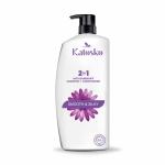 Katosko Smooth and Silky 2-in-1 Anti-Dandruff Shampoo + Conditioner for Softer Hair - 1 L