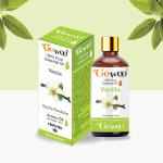 GO WOO Pure Vanilla Aroma Oil (Suitable for Aroma Diffuser) 100% Virgin Therapeutic Grade 30ML