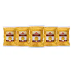 Ghotaram Namkeen Zero Namkeen (Chat Papdi) Sev - Indore Special, Crispy and Non Spicy (Nylon Sev) - Zero Number Sev Fiki SEV Barik Sev Dahi Chaat Pani Puri Sev Papdi sprinkler sev-1Kg*5Pack