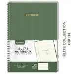 Pragya Elite Collection | Journal Notebook | A4 (21x29.7 CM) 240 Single Ruled Pages | 90 GSM | Hard Cover with Wire Binding | Executive Notebook of Personal and Office Notes | Pack Of 3