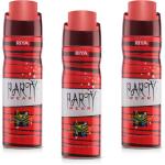 Riya Party Wear Unisex Body Spray Deodorant Pack Of 3 200 Ml Each