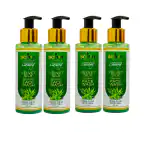 SCIIAN Neem Tulsi Aloevera Face Wash - 100 ML | For Acne and Pimples | Deep Cleansing Face Wash | Face Wash for Women & Men | For All Skin Types | Face Wash for Tan Removal | Pack of 4
