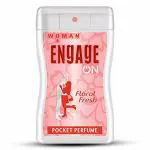 Engage ON Floral Fresh Pocket Perfume for Women, 18.8/17ml