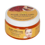 Madhurima Aloe Vera Gel - Kesar Chandan - With Vitamin E - Anti-ageing - for Skin & Hair - 150 grams