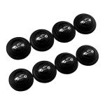 Autoeon Car Door Shock Absorber Pads Rubber Hood Pad Sound Proof Sticker Accessories (Compatible for Ta-ta Tiago, Tigor, Nexon, Punch, Altroz, Harrier, Safari)(8 Pcs)