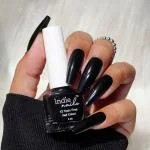 Indie Nails Midnight Affair Vegan, Quick Dry, Long Lasting, Gloss Finish, Toxin 12 Free Formula Nail Lacquer, Black Nail Polish, Z Black Nail Enamel 5ml