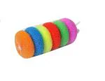 CLEANADO Multi Colour Foam Pad Sponge Scrubber Kitchen Scrubber for Dish/Utensils/Tiles Cleaning Heavy Quality (Set of 6)