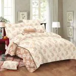 ARiANA 120 TC 90 x 108 inches King Size Cotton Bedsheet with 2 Pillow Covers