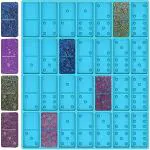 Jubilant Mold for Epoxy Mold, Resin Candy Molds, Clay Molds 28 silicone mold