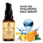 KHADI ARK 2% Hyaluronic Acid (30ML) + PGA Serum for Intense Hydration, Glowing Skin.