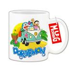 Mug Morning Doraemon Milk Mug for Kids