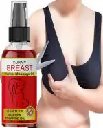 KURAIY 100% Pure Breast Enlargement Massage Oil Really Work Enhance Firming Lifting Nursing Larger Small Flat Breasts Best Up Size Bust Care
