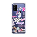 Emble Label Girl Gang Soft Silicone Case For Samsung Galaxy A02S ( TPU | Soft , Samsung Galaxy A02S | Multicolor )