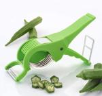 RAGHAV SUPER SHOPPE Plastic 2 in 1 Vegetable Fruit Multi Cutter Peeler Veg Cutter Sharp Stainless Steel 5 Blade Vegetable Cutter