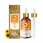 Crysalis Sunflower (Helianthus) Oil |100% Pure & Natural Undiluted Essential Oil Organic Standard / Cold Pressed Carrier Oil,Non- Comedogenic & Non-Irritant For Dry Normal, Oily Skin-50Ml With Dropper