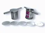 NAAYAGI - INDOLIUM MURUKKU PRESS - SMALL SIZE / MULTI SNACK MAKER, IDIYAPPAM, MURUKKU - WITH 5 SIEVES, SMALL SIZE