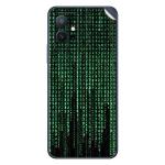 GADGETSWRAP Printed Vinyl Skin Sticker for Vivo T1 - matrix code