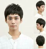 PHKMALL Short Hair Wig (Men)
