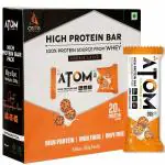 AS-IT-IS ATOM High Protein Bar | 20g Protein | Zero Transfat | Zero Added Sugar | Whey Protein Concentrate, Isolate & Hydrolysate as Protein Source | Pack of 6 (60g x 6) | Lathe cookie