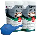 OREAYU Neti Salt for Jal Neti with jala neti pot 450g +450g with neti pot