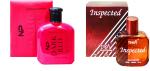 Aa Aromas Dark Red And Inepected Eau De Parfum For Men And Women, 75 Ml Each (Pack Of 2)