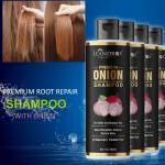 Leandros Onion Hair Shampoo, 62.5 Ml Each (Pack Of 4)