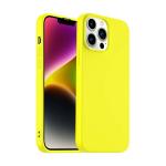 Yellowcult Apple iPhone 14 Pro Max Wacky Yellow Silicone Back Cover Case (6.7inch)