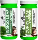 Park Daniel Pure And Natural Indigo Leaf Powder And Curry Leaf Powder, 100 G Each (Combo Of 2) |Hair Care|Dandruff Control hair Powder|Healthy Strong Hair Mask