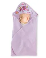 Pokory Warm Wrap New Born Infant Baby Girls and Boys Luxury Soft Warm Wrapper Cover Winter Blanket Cum Quilt Towel Sleeping Bag Wrap for 0 to 12 Months- Pink Blue-One set of 2 Pieces