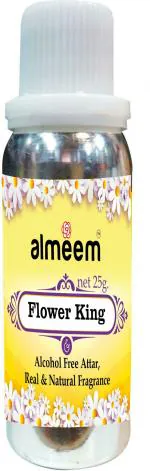 Almeem Flower King Citrus, Gulmohar Floral Attar for Men and Women, 25 ml