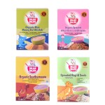 NUM NUM Multi Grain Combo Pack | 4 Trial packs of 50 gms each