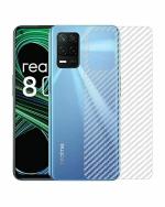 GADGETRONICS Realme 8 5g Transparent Carbon Fiber Scratchproof Back Screen Protector