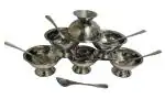 12 piece Ice-cream Cups with Ice cream Spoon - 6 piece each