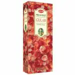 HEM Precious Gulab Incense Sticks 20 pcs each (Pack of 6)