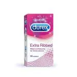Durex Extra Ribbed (1 Box, 10 Condoms)