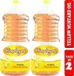 Himalayan Yellow Mustard Oil 4 Litre (2L Pack X 2) Fortified with Vitamin A & D