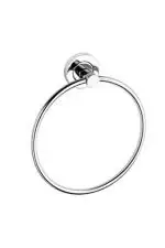 Fortune Classic Stainless Steel Towel Ring/Napkin Ring/Bathroom Towel Holder/Towel Hanger/Chrome Finish- Round