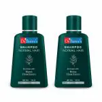 Dr. Batra's Henna Shampoo for Normal Hair 100 ml | Suitable for Men and Women | Paraben-free | Sulphate-free - Pack of 2