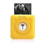 PeriPage A6 (HD 304dpi) Inkfree Mini Printer/Bluetooth Thermal/Label Printer for Print Lists/Memo/Notes/Tags/Label/QR Code Compatible with iOS Android Windows PC