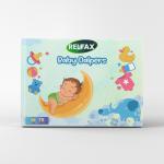 Relfax Baby Diaper Pants Medium(M) Size (9-14 KG) (Pack of 1) 75Pants for Overnight Protection with Rash Control