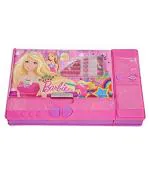 KIKU Barbie Jumbo Pencil Box for girls