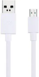 Mifkrt White Micro Usb Cable 1 M Fast Charging Data Cable For Oppo F3 Plus, Please Use Only Oppo Vooc Charger