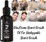 GLOW OCEAN - GLOW EVERYDAY Beard Growth oil-For Patchy Beard Growth with 16 Active Ingredients Beard Hair Oil (30 ml)
