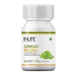Inlife Ginkgo Biloba Extract 120 mg 60 Vegetarian Capsules