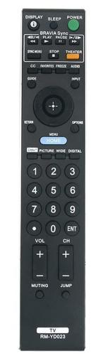 AILKIN New Rm-Yd023 Replace Remote Fit for Sony Bravia Tv Kdl-32vl