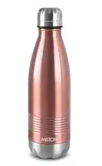 Milton Duo DLX 1000 Rose Gold Thermosteel Hot and Cold Water Bottle,1000 ml