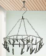 SYNERGY 27 Clips Stainless Steel Hexagon Cloth Hanger with Clips (Clothes Peg) [ SY-CS16]