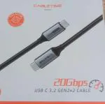 CABLETIME USB 3.2 Gen 2 Type C To USB Type C Cable 5m