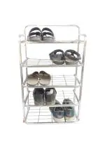 VIMART Steel Shoe Stand / Multi Utility Rack/ Office Table / Book Shelf ( 5 Layer Width 45 CM )