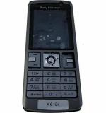 Imbi Black Plastic Full Panel For Sony Ericsson K610I